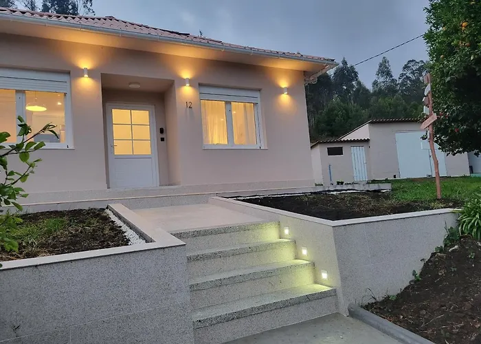 Casa De Nuna- Calefaccion, Naturaleza, Netflix 別荘 Cabana de Bergantiños